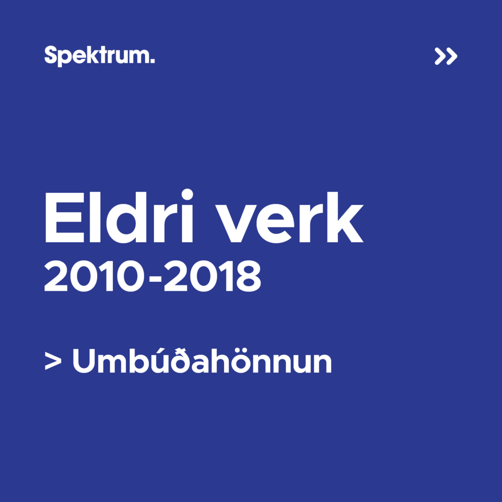 Spektrum - hönnunarstofa auglýsingastofa - Umbúðahönnun