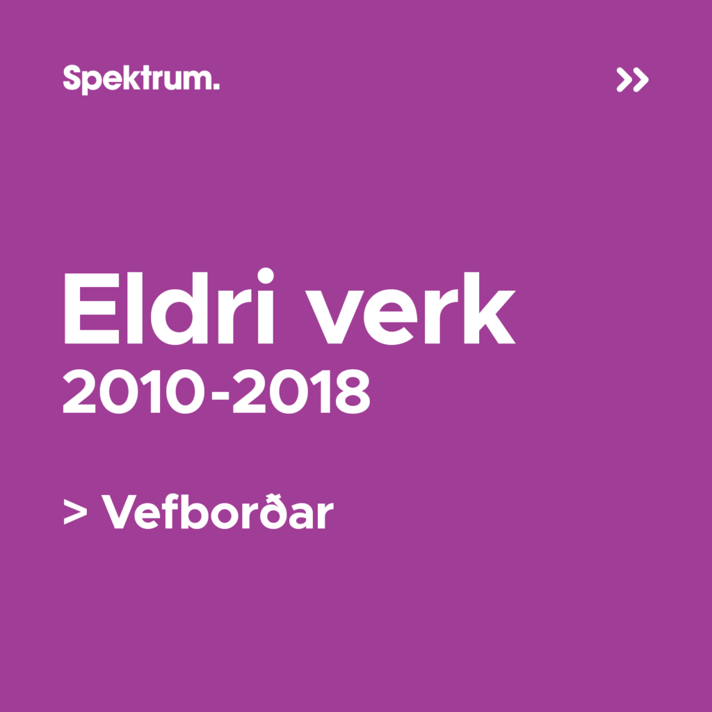 Spektrum - hönnunarstofa auglýsingastofa - Vefborðar